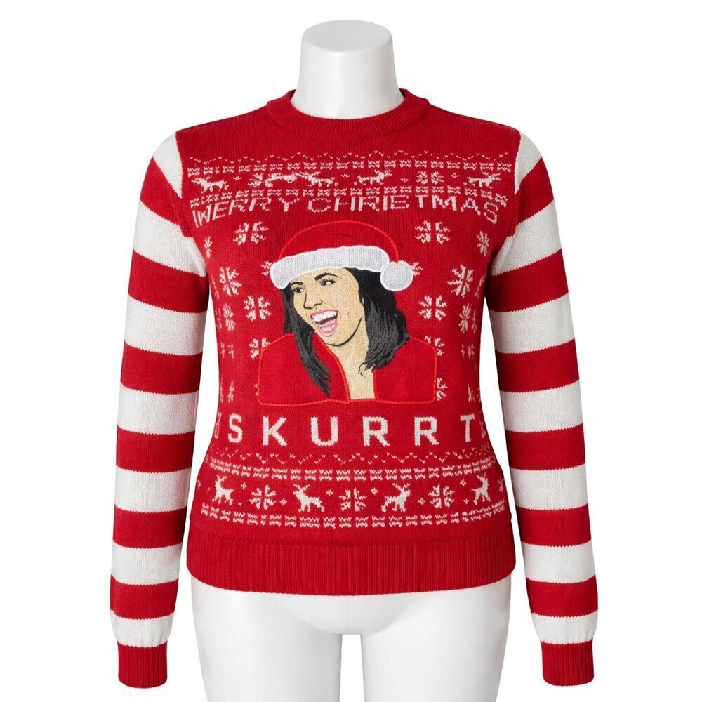 American Stitch UGLY CHRISTMAS SWEATER Long Sleeve “Merry Christmas” Sweater M